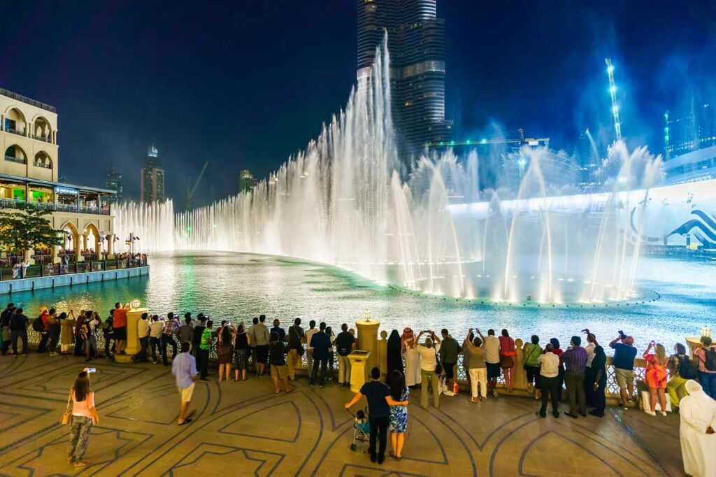 Fontaine de Dubai