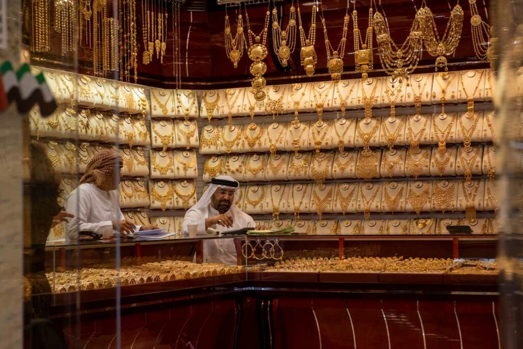 Marché de l'or Dubai