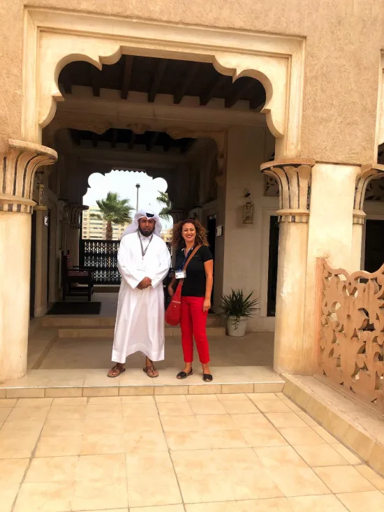 Visite guidée vieux Dubai avec Josette