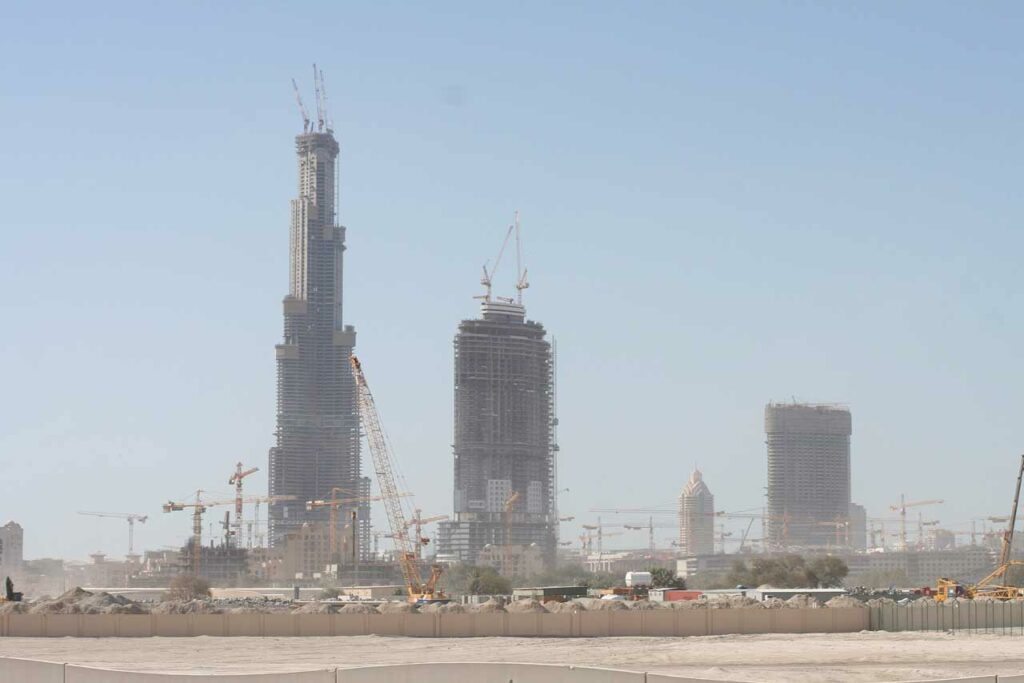 La construction du Burj Khalifa